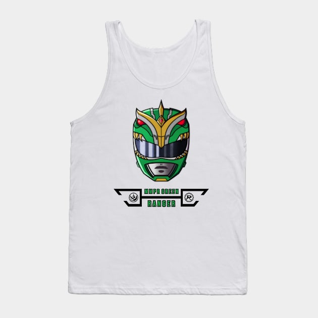 S.HERO ( GREEN DRAGON ) 2 Tank Top by Ryuki Kento Art